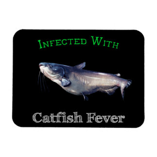 Infekterad med fiskfeber magnet