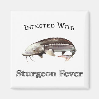 Infekterad med Sturgeonfeber Magnet