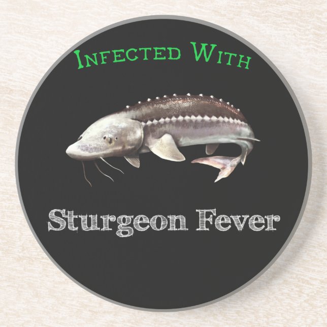 Infekterad med Sturgeonfeber Underlägg (Framsidan)