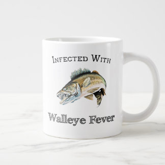 Infekterad med Walleye-feber Jumbo Mugg