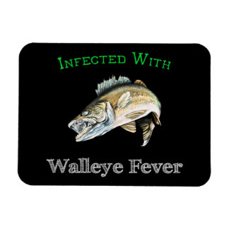 Infekterad med Walleye-feber Magnet