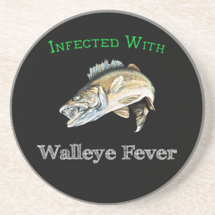 Infekterad med Walleye-feber Underlägg