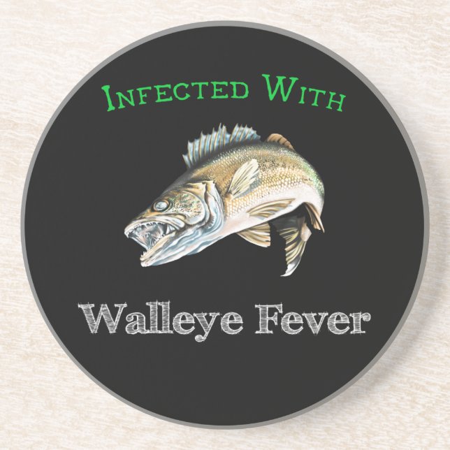 Infekterad med Walleye-feber Underlägg (Framsidan)