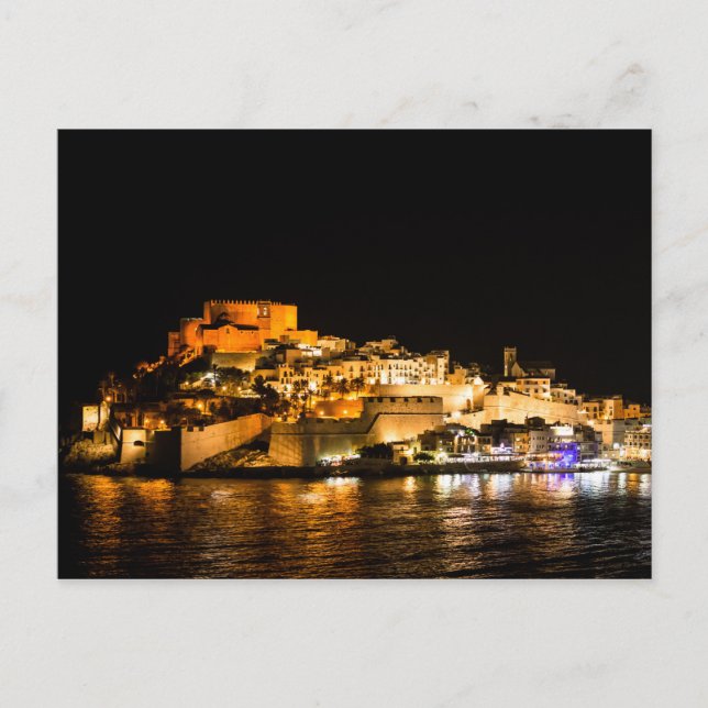 Infektion i Peniscolas slott Vykort (Framsida)