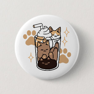 Infektionsblandning: Katt- och kaffekonst för Djur Knapp