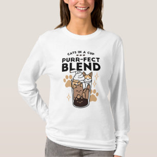 Infektionsblandning: Katt- och kaffekonst för Djur T Shirt