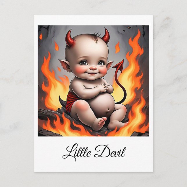 " INFERNAL OSKULD " VYKORT (Framsida)