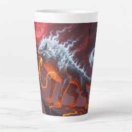 Infernal Sentinel Lava Varg Latte Mugg