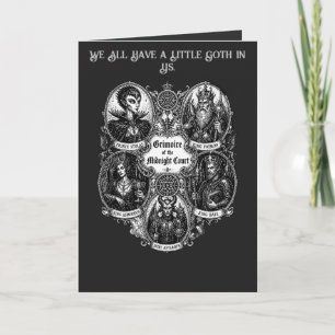 Infernala Ikoner Den Gotiska Grimoiren Kort