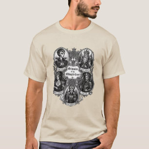 Infernala Ikoner Den Gotiska Grimoiren T Shirt