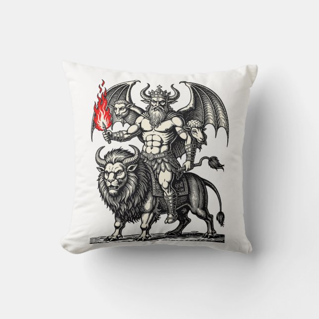 Infernalisk Asmodeus Kudde (Framsida)