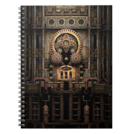 Infernalisk Steampunk maskin Anteckningsbok