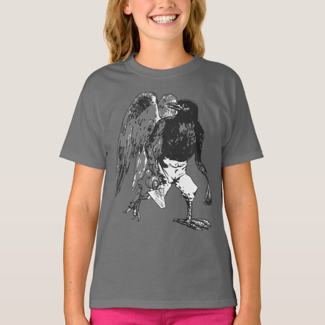 Infernaliska hovets fjädrar t shirt (Framsida)