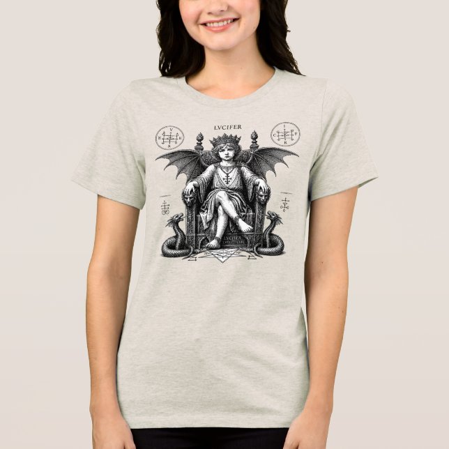 Infernalt Celestialt Barn av Ljus T Shirt (Framsida)