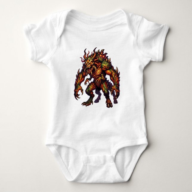 Infernalt odjur t shirt (Framsida)