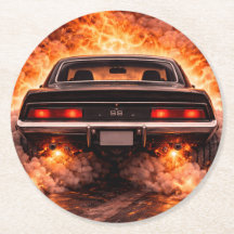 Inferno Burnout Muskelbil