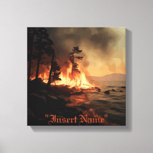 Inferno Canvastryck