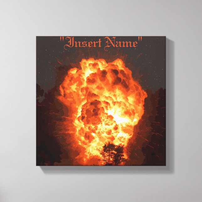 Inferno Canvastryck (Framsida)