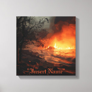 Inferno Canvastryck