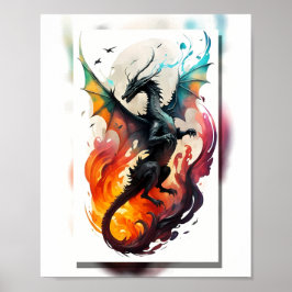Inferno Dragon: Stiga upp om Flames Poster