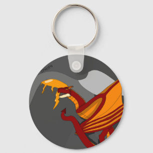 Inferno, draken Keychain Nyckelring