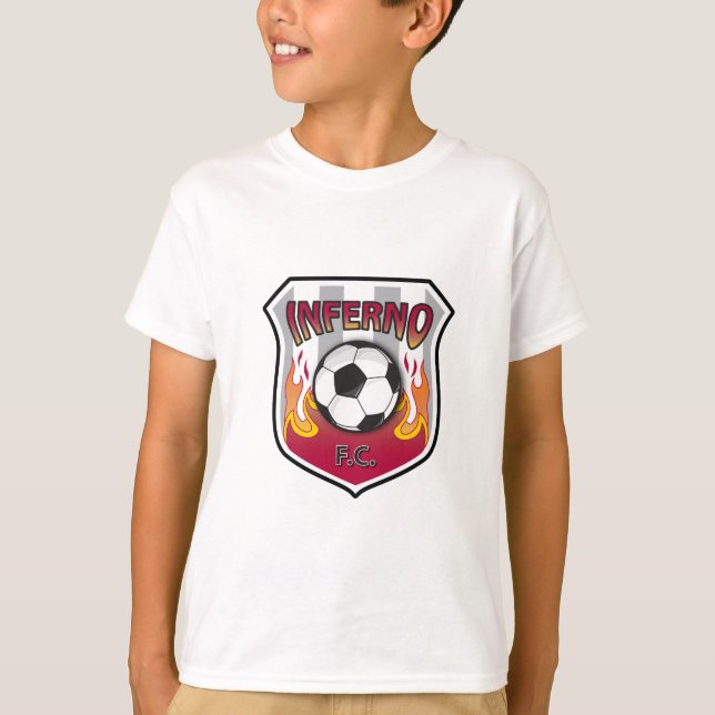 Inferno F.C. Lura Grundläggande T T-shirt (Framsida)