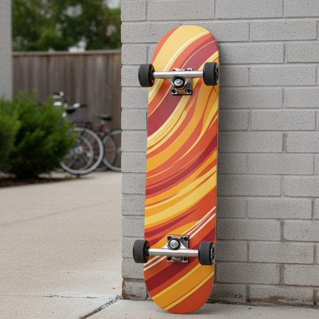 Inferno Flow - Abstrakt Skateboard (Skapare uppladdad)