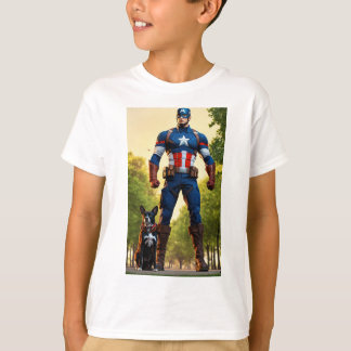 Inferno-förmyndare, större tecknad t shirt