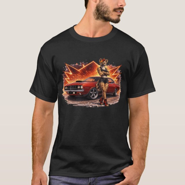 Inferno Gatu Hyena T Shirt (Framsida)