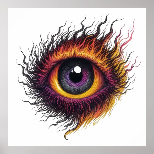 Inferno Gaze Poster (Framsidan)