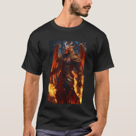 "Inferno Guardian: Mythical Fire Creature Manar T Shirt