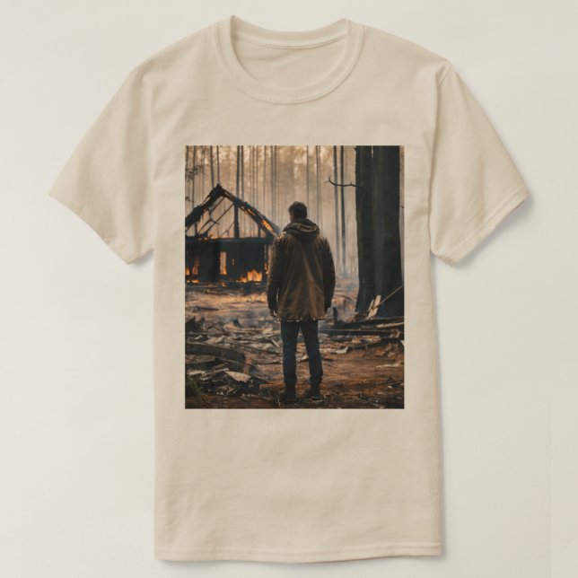 Inferno guradian: majestic design T-shirt (Design framsida)