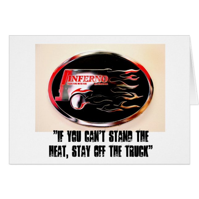 INFERNO HÄLSNINGSKORT (Framsidan Horizontal)