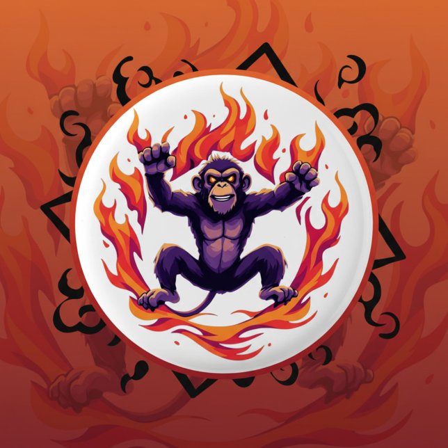 Inferno Monkey Knapp (Skapare uppladdad)