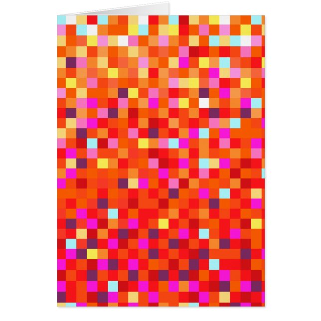 Inferno (PIXELunderworld) Hälsningskort (Framsidan)