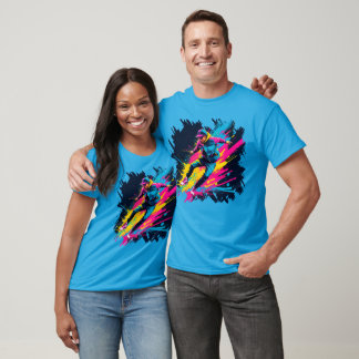 Inferno Pulse: Fiery Heartslag T-Shirt