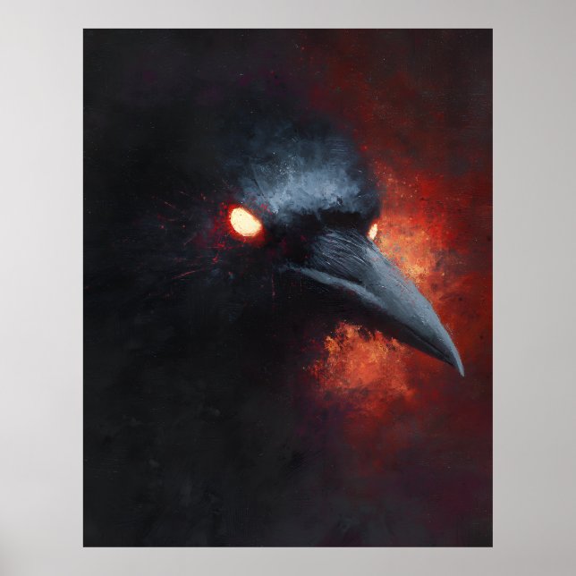 Inferno Raven-profil Poster (Framsidan)