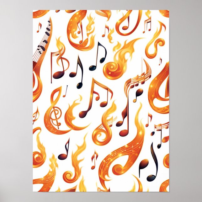 Inferno Rhythms Poster (Framsidan)