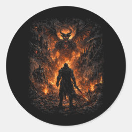 Inferno’s Gate Runt Klistermärke