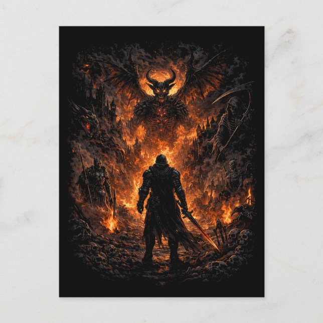 Inferno’s Gate Vykort (Framsida)