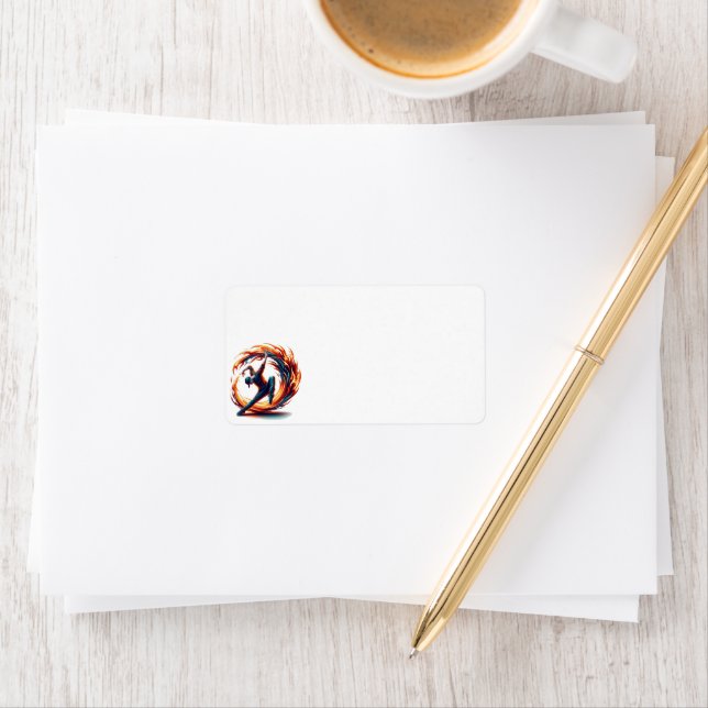 Inferno Spin - Ignite the ande of Breakdance Adressetikett (Insitu)