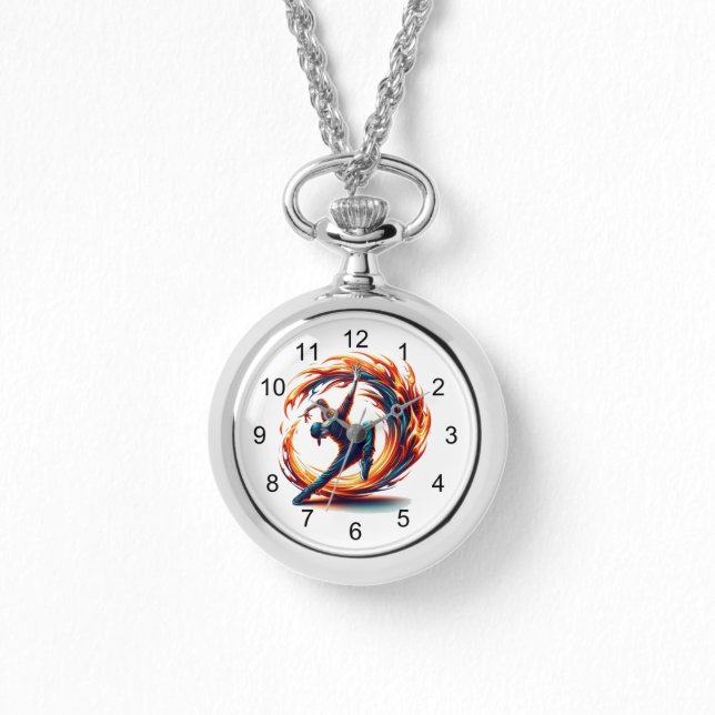 Inferno Spin - Ignite the ande of Breakdance Armbandsur (Framsida)