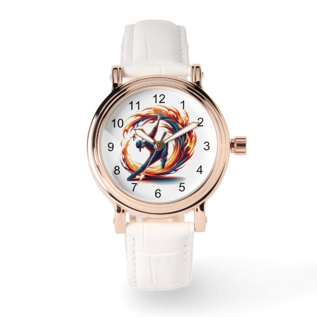 Inferno Spin - Ignite the ande of Breakdance Armbandsur (Framsida)