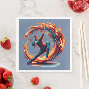 Inferno Spin - Ignite the ande of Breakdance Pappersservett