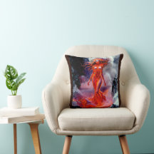 "Inferno" - Volcanic Woman Porträtt