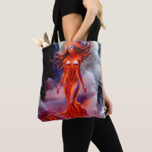 "Inferno" - Volcanic Woman Porträtt