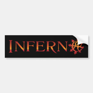 Infernobildekal #1 bildekal