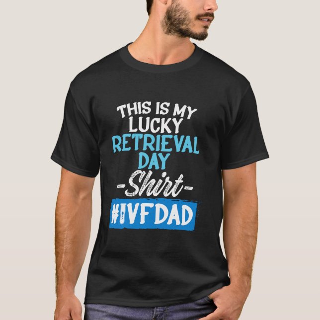 Infertilitet hos IVF Survivor Warrior Transfer Day T Shirt (Framsida)