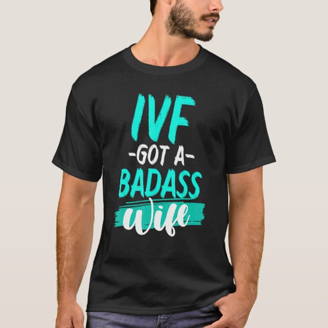 Infertilitet i ivf Survivor Warrior Transfer Day 2 T Shirt (Framsida)