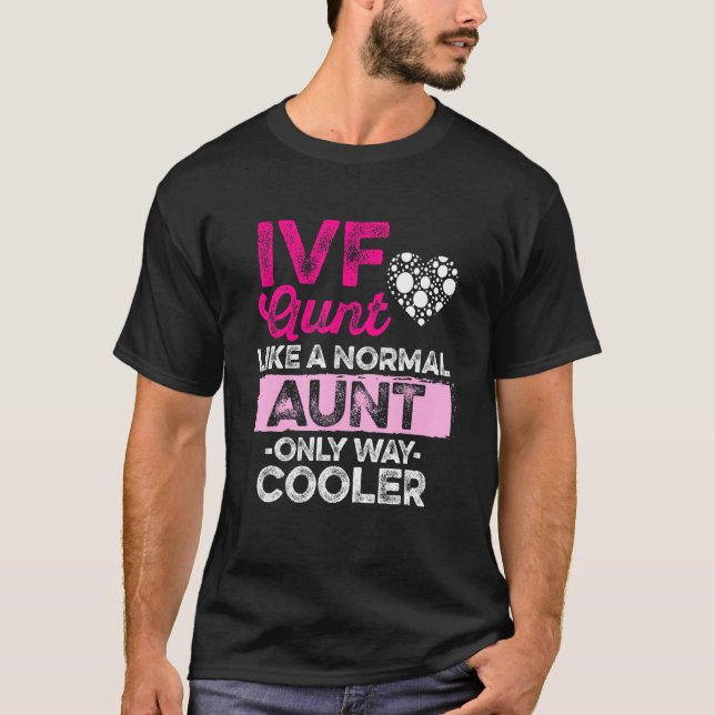 Infertilitetsdag för ivf Survivor Warrior Transfer T Shirt (Framsida)